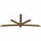Ekena Millwork Alberta Timber Gable Bracket, Western Red Cedar, 108"W x 45"H x 1 1/2"D x 5 1/2"F, 10/12 Pitch GBW108X45X0206ALB00SWR - alternate 4